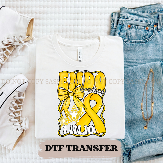 ENDO AWARENESS- DTF TRANSFER 0211