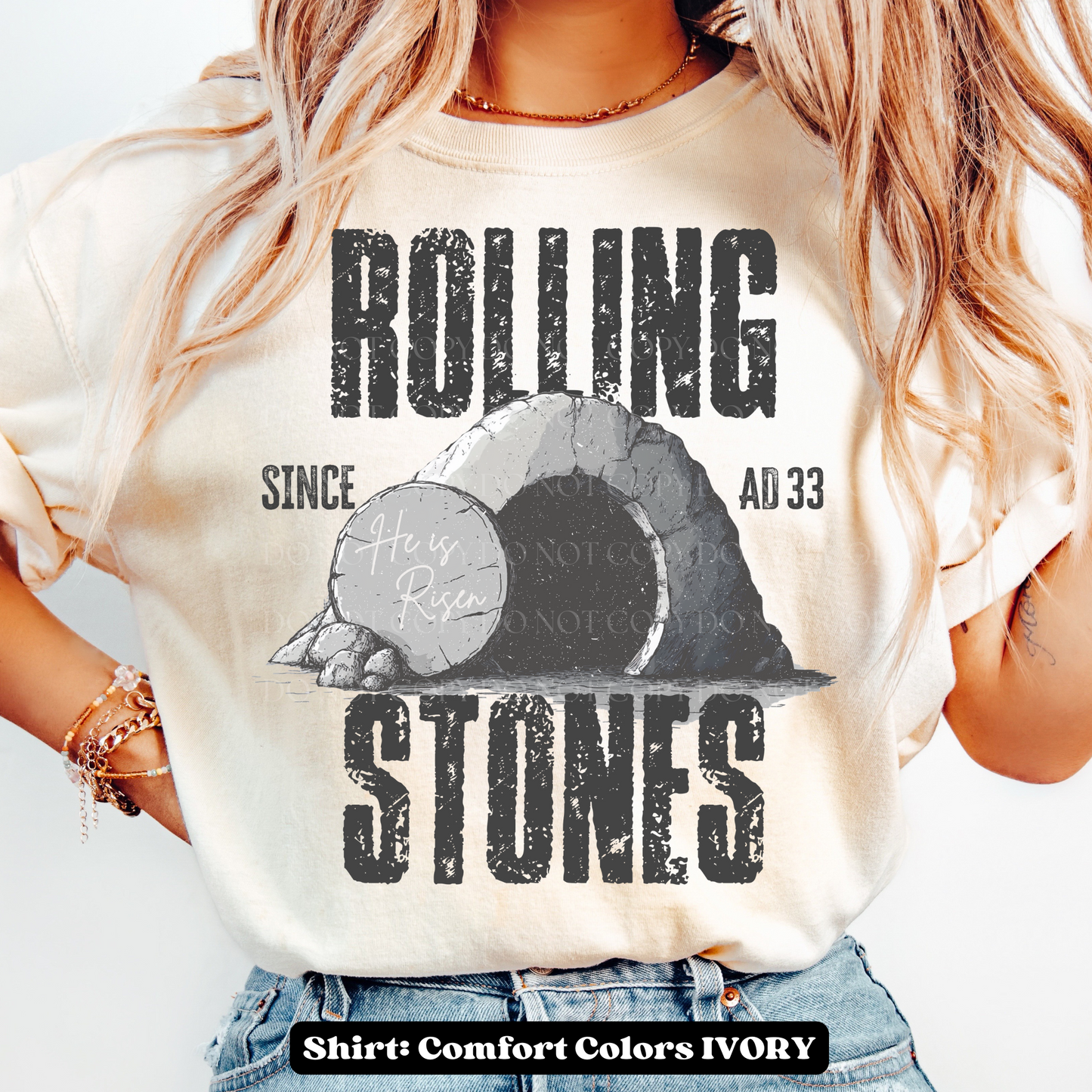 ROLLING STONES DTF Transfer