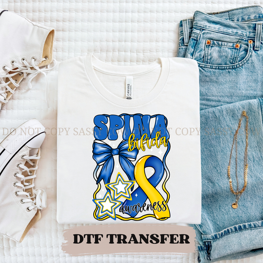 SPINA BIFIDA AWARENESS- DTF TRANSFER 0220