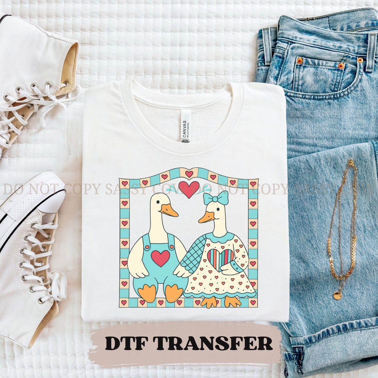COUNTRY LOVIN' GEESE  - DTF TRANSFER 029