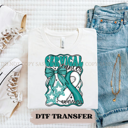 CERVICAL CANCER AWARENESS - DTF TRANSFER 0250