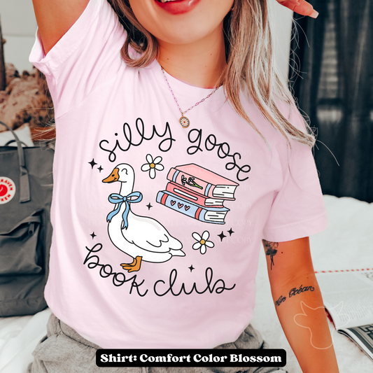 SILLY GOOSE BOOKCLUB DTF Transfer