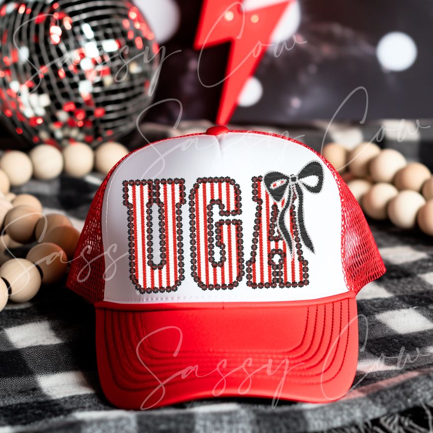 UGA - DTF HAT TRANSFER 016