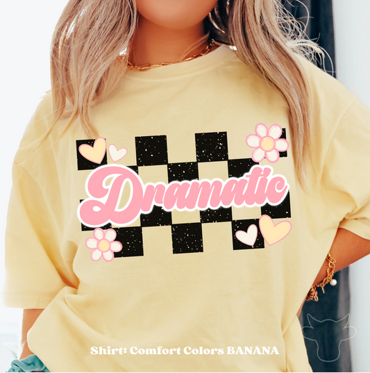 DRAMATIC Regular DTF Transfer