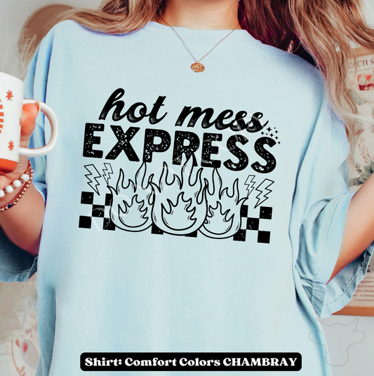 HOT MESS EXPRESS Regular DTF Transfer