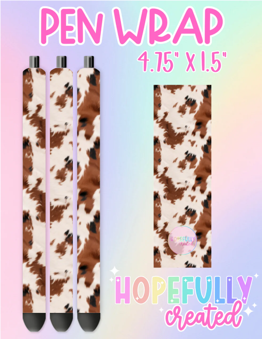 Cow Print Vinyl Collection - 2279