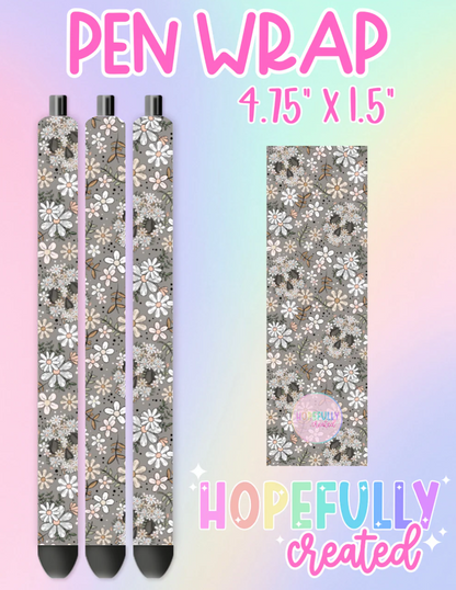Floral Skulls Vinyl Collection - 2259