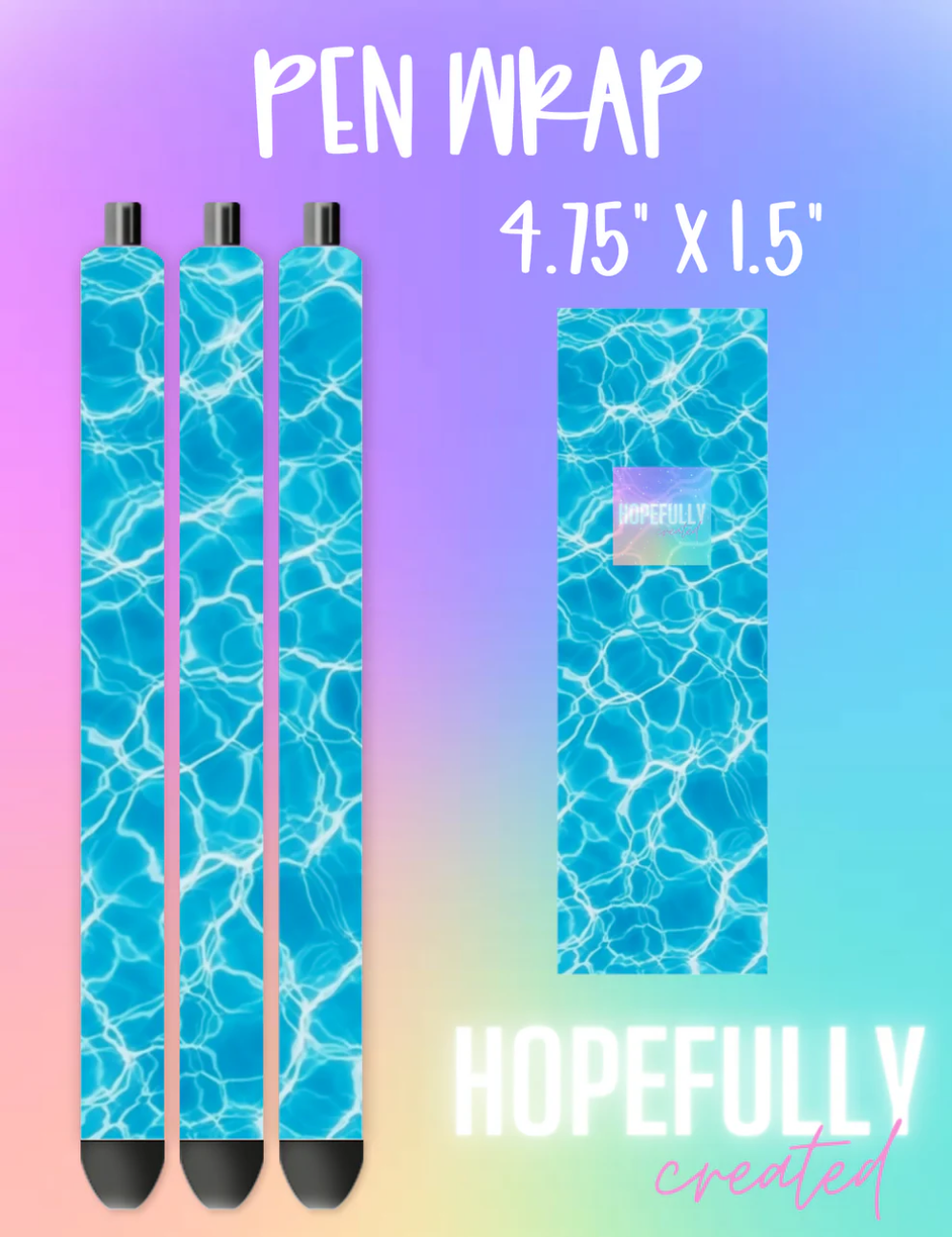 Pool Water Vinyl Collection - 1146