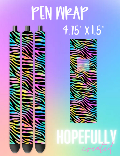 Rainbow Zebra Vinyl Collection - 984