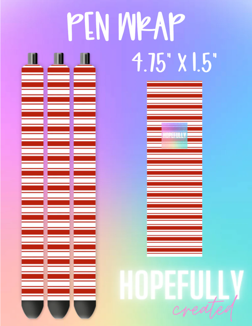 Candy Cane Stripes Vinyl Collection- 483
