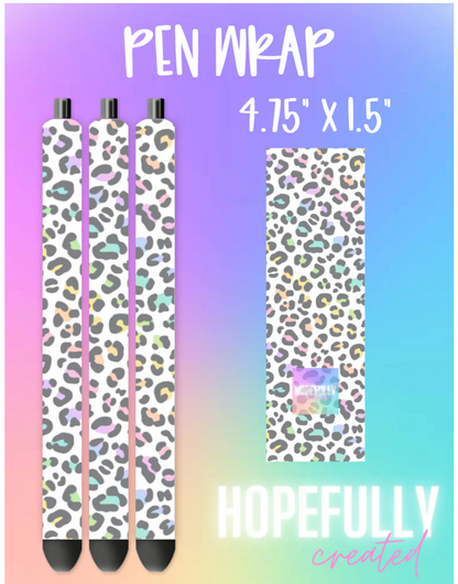 Pastel Leopard Vinyl Collection- 283