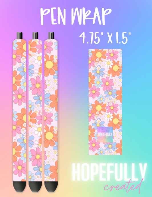 Floral Pen Wrap-104