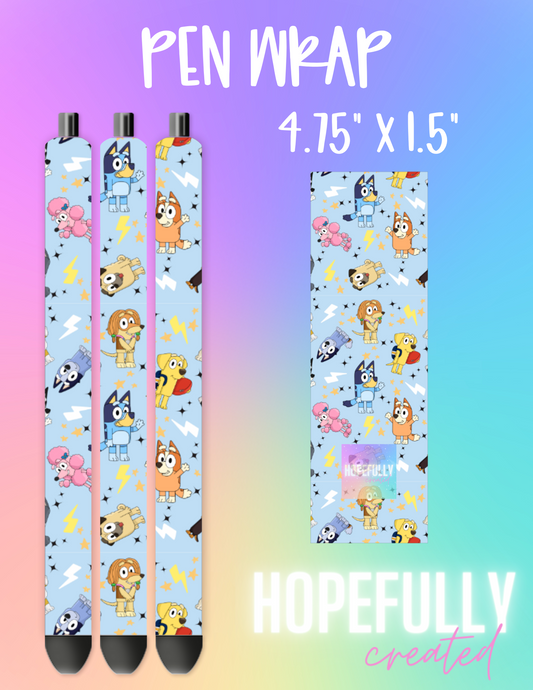 Dog Friends Pen Wrap-108 VIP