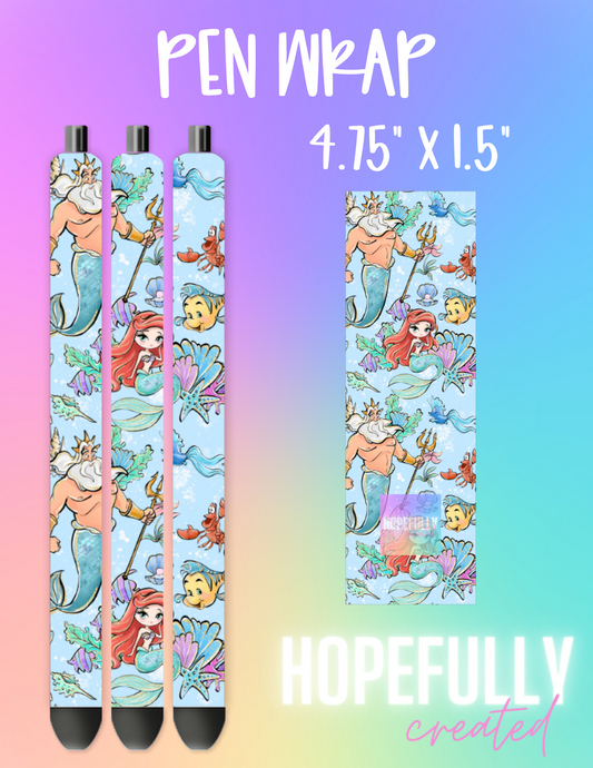 Mermaid Pen Wrap-120 VIP