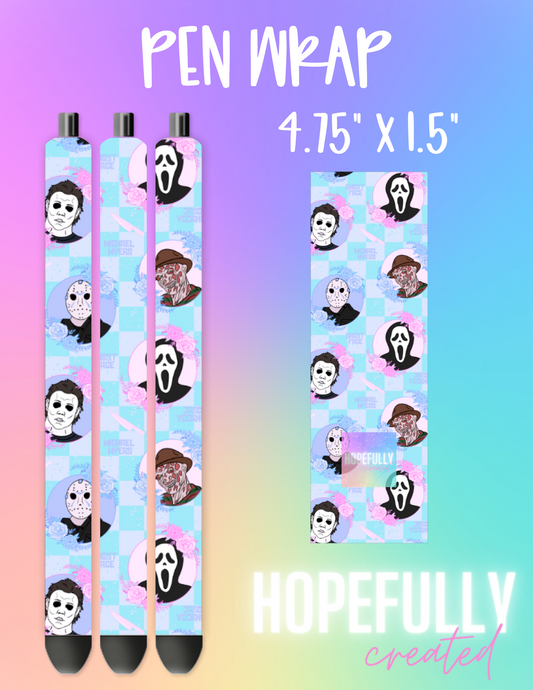 Pastel Horror Pen Wrap-13