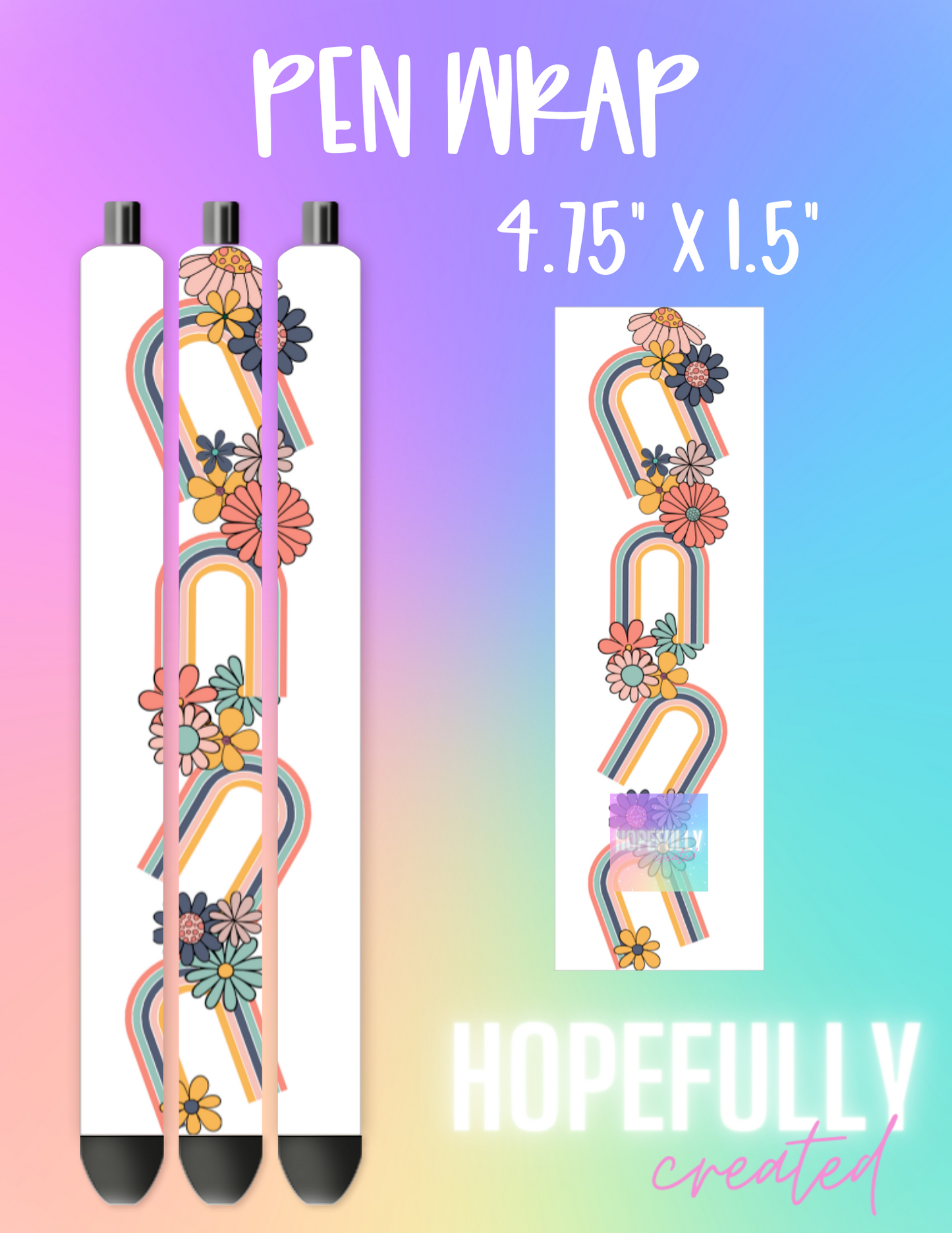 Rainbow Pen Wrap-148