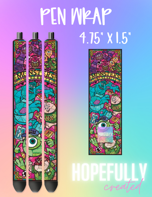 Monsters Pen Wrap-162 VIP