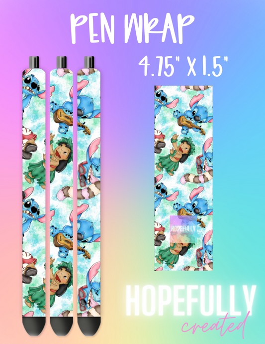 Ohana Friends Pen Wrap-20 VIP