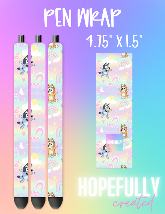 Pastel Rainbow Dogs Pen Wrap-26 VIP