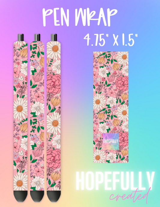 Floral Pen Wrap-231