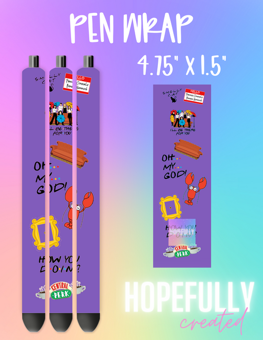 Friends Pen Wrap-218 VIP