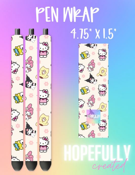 HK Friends Pen Wrap-40 VIP