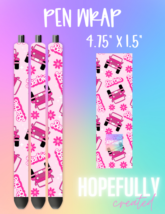 Pink Car Pen Wrap-42 VIP