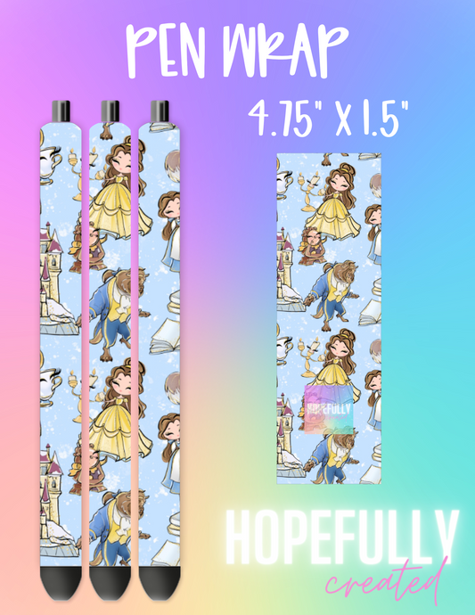 Princess and Beast Pen Wrap-44 VIP