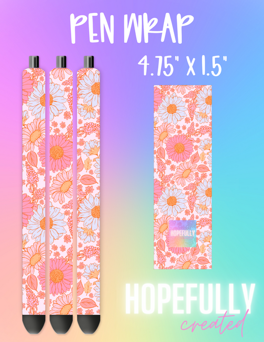 Floral Pen Wrap-234