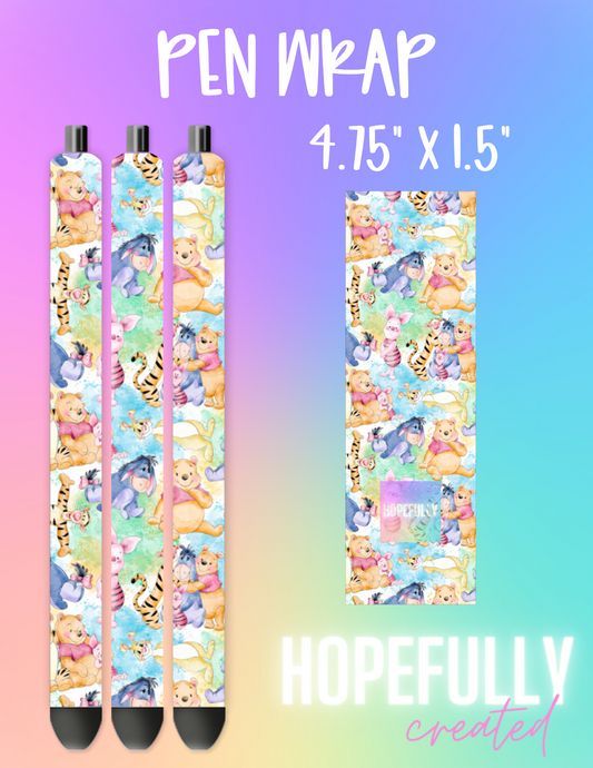 Hundred Acre Friends Pen Wrap-76 VIP