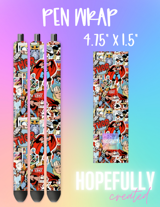 Hammer Comic Pen Wrap-206 VIP