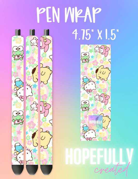 HK Friends Pen Wrap-91 VIP