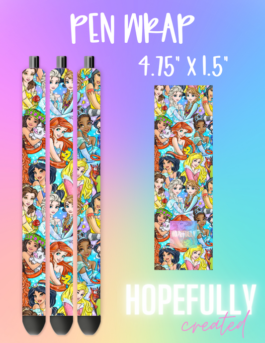 Princess Mashup Pen Wrap-92 VIP