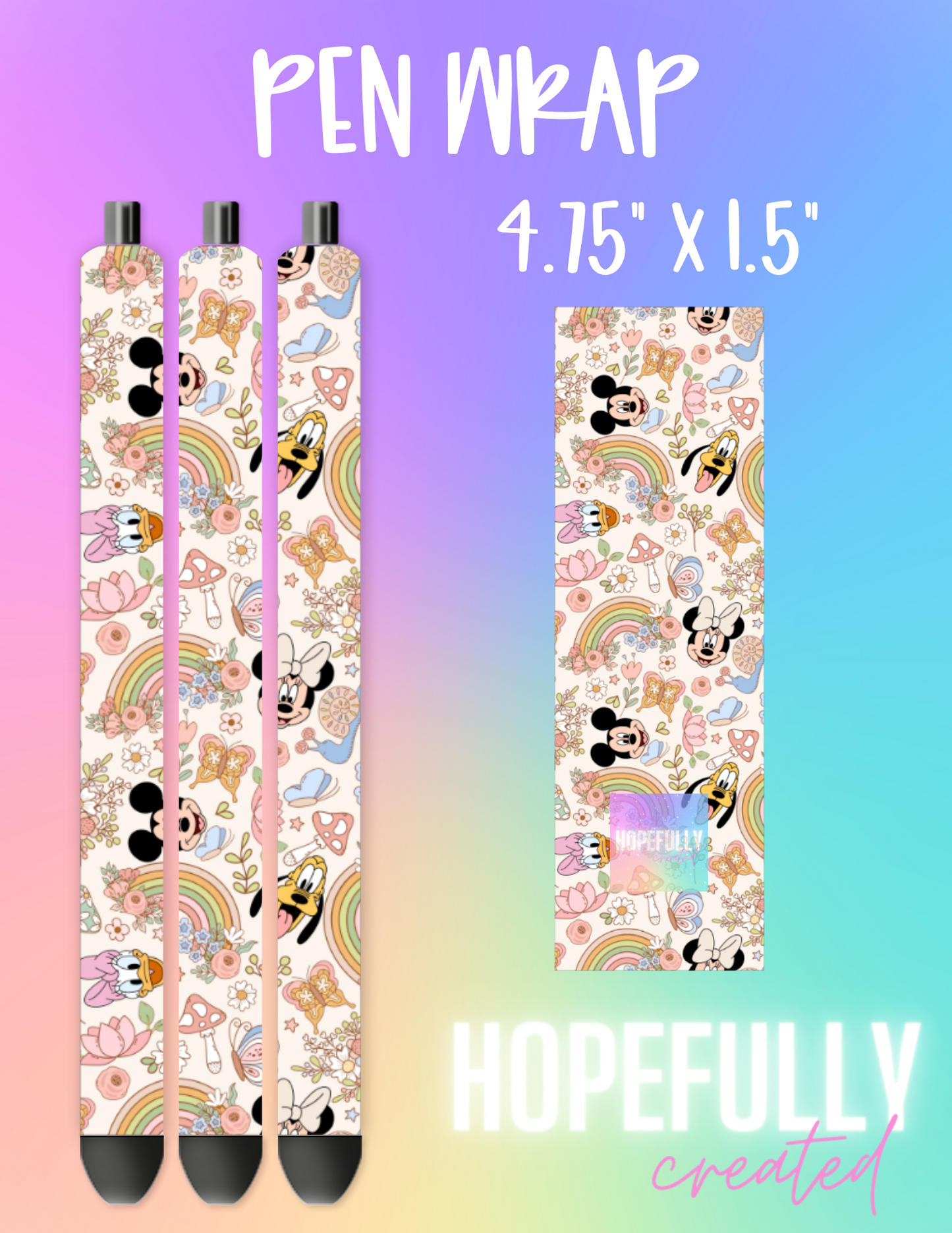 Spring Friends Pen Wrap-94