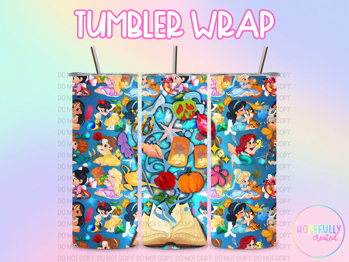 Fairytale Tumbler Wrap -35