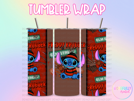 Freddy Stitch Tumbler Wrap - 38