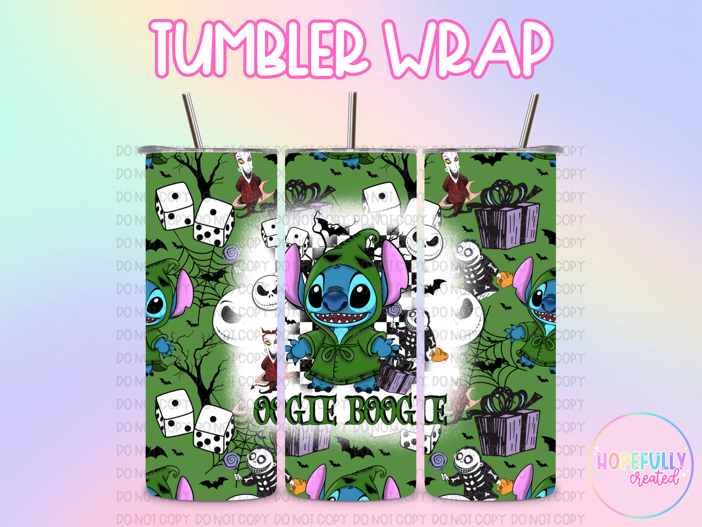 Oogie Stitch Tumbler Wrap-43