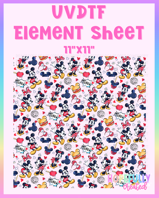 Mouse UVDTF Element Sheet