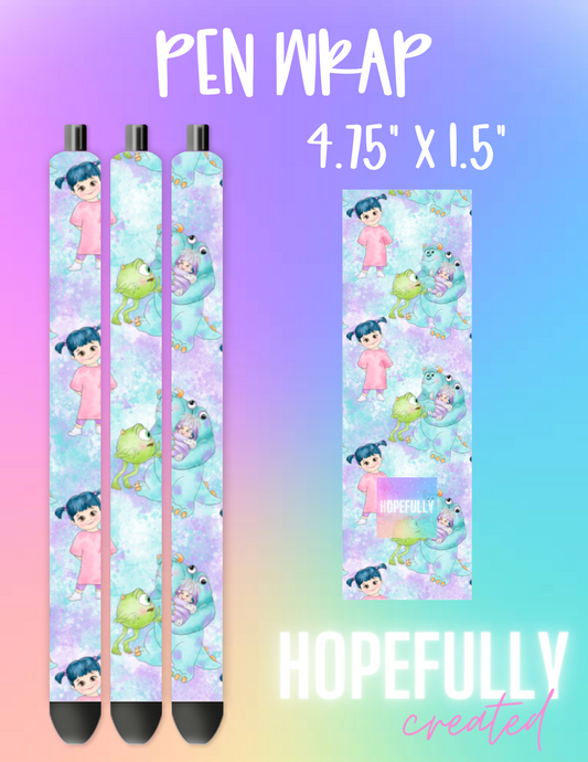 Monsters Pen Wrap-396 VIP