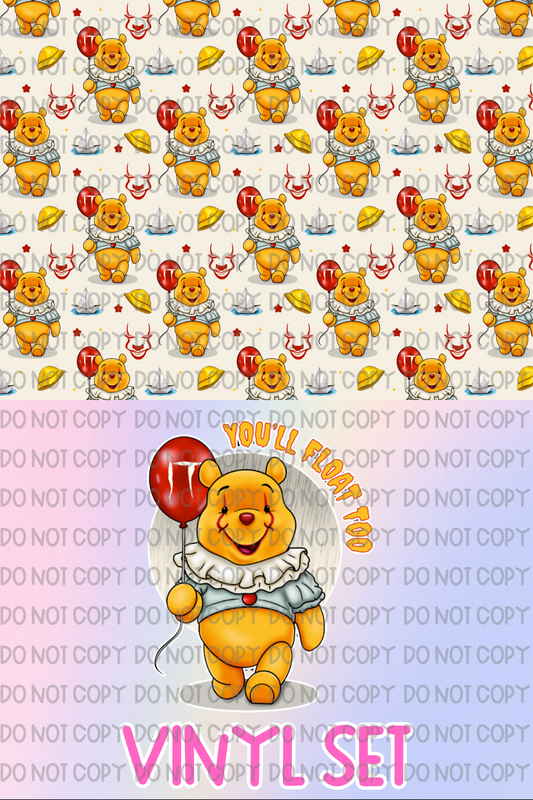 Clown Bear Vinyl Set