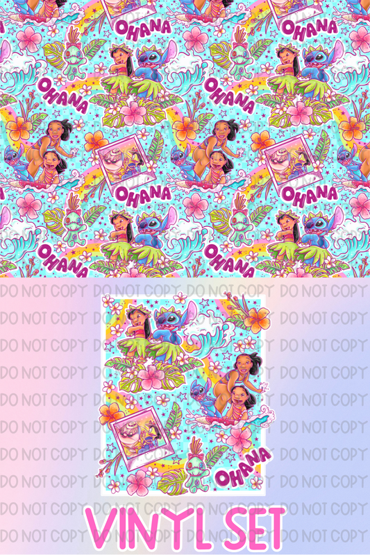 Stitch Vinyl Set