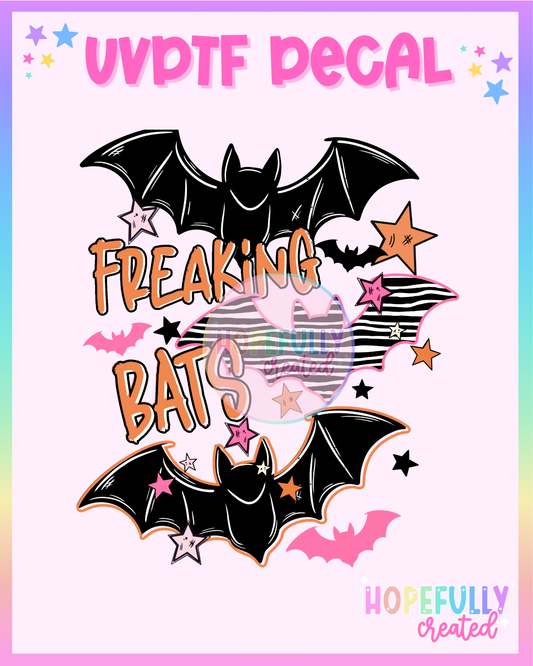 Bats UVDTF Decal
