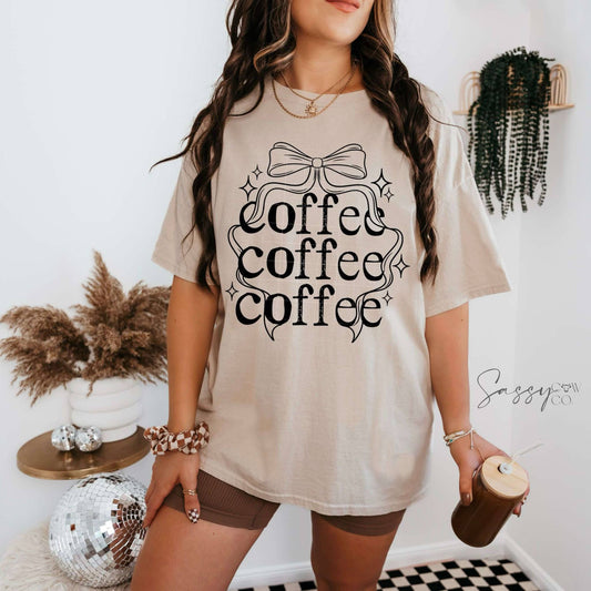 COFFEE COFFEE COFFEE DTF Transfer