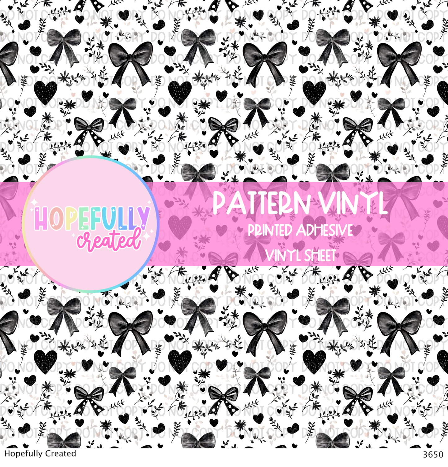 Bows Vinyl Collection - 3650