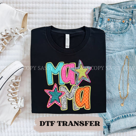 STAR MAMA - DTF TRANSFER 0160