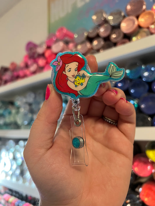 Mermaid Badge Reel