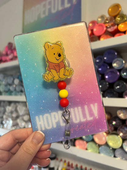 Pooh Badge Reel