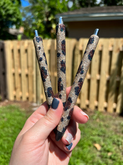 Leopard Print Pens